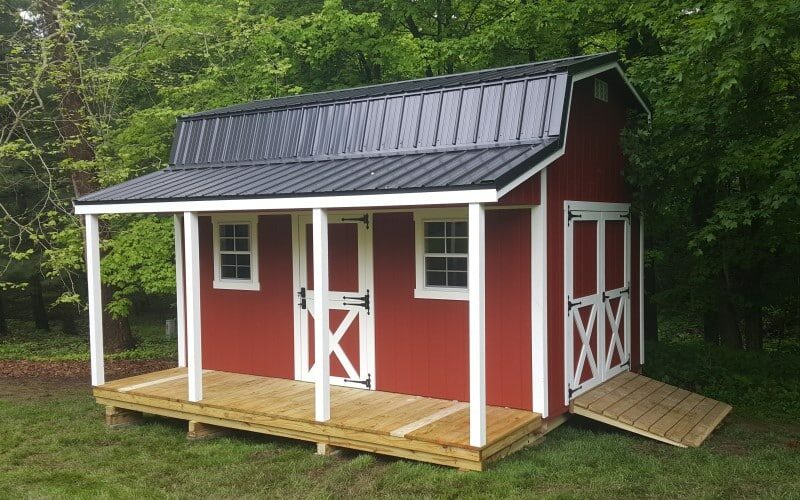 10x12 retreat shed