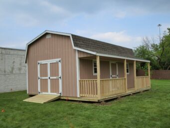 Sheds With Porches [2021 Models] | Beachy Barns