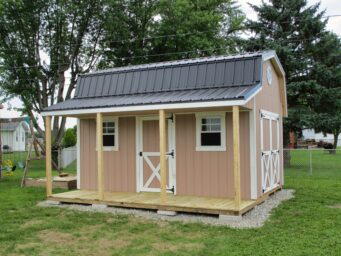 Sheds With Porches [2021 Models] | Beachy Barns